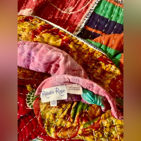 Rahab’s Rope Reversible Kantha Jacket – One of a Kind - Picture 8 of 9